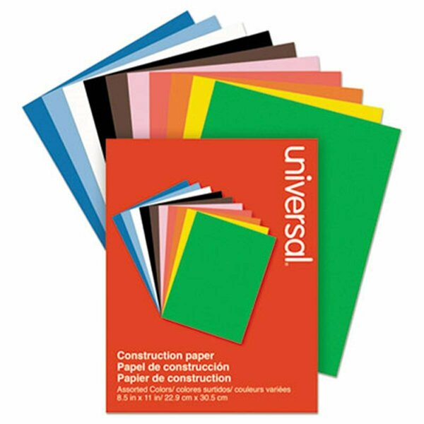 Coolcrafts 9 x 12 in. Construction Paper; Assorted Color CO3757888